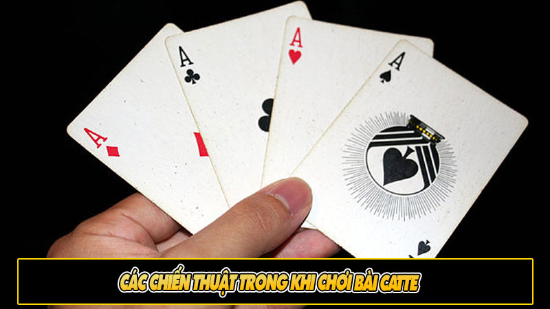 Các Chiến Thuật Trong khi chơi bài Catte